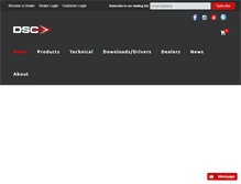 Tablet Screenshot of dscsport.com